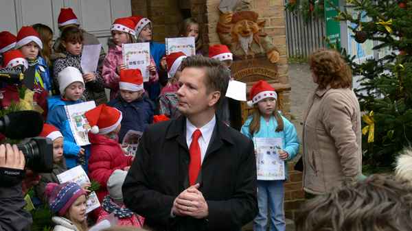 Weihnachtmann in Himmelpfort die Weihnachtraditionen 