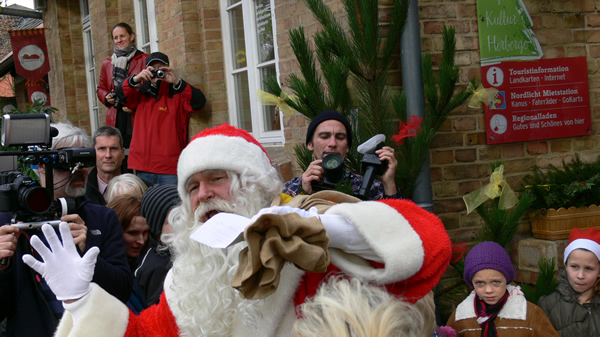 Weihnachtmann in Himmelpfort die Weihnachtraditionen 