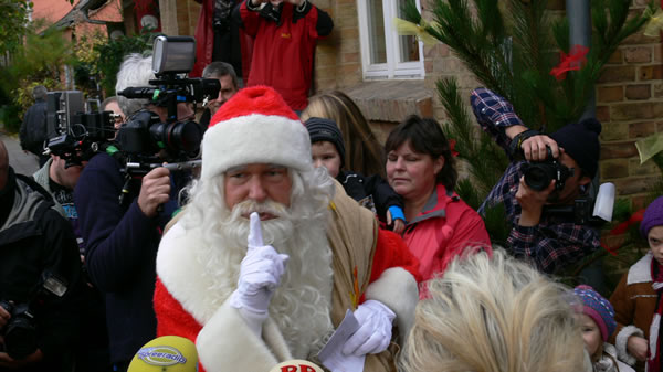 Weihnachtmann in Himmelpfort die Weihnachtraditionen 